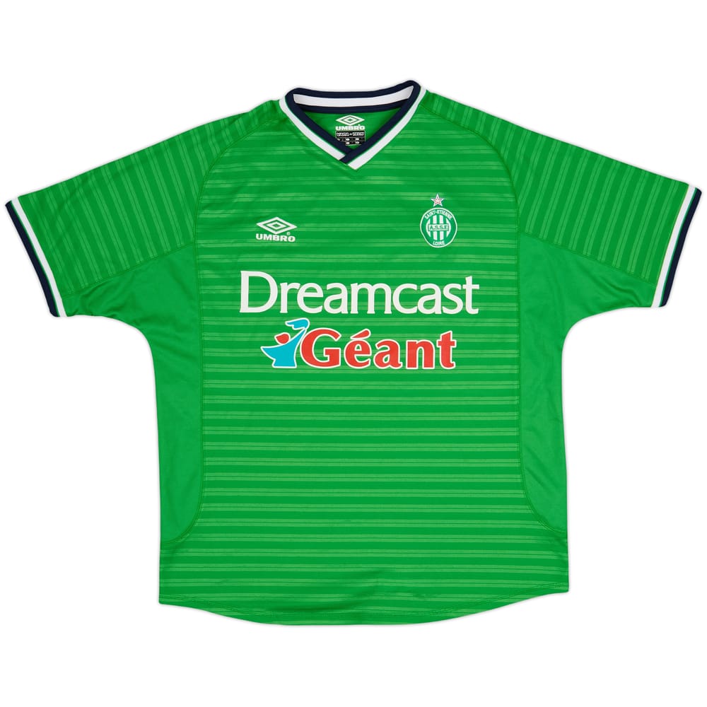 2000-01 Saint Etienne Home Shirt - 8/10 - (L)
