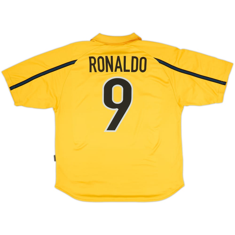 1999-00 Inter Milan Third Shirt Ronaldo #9 - 8/10 - (L)