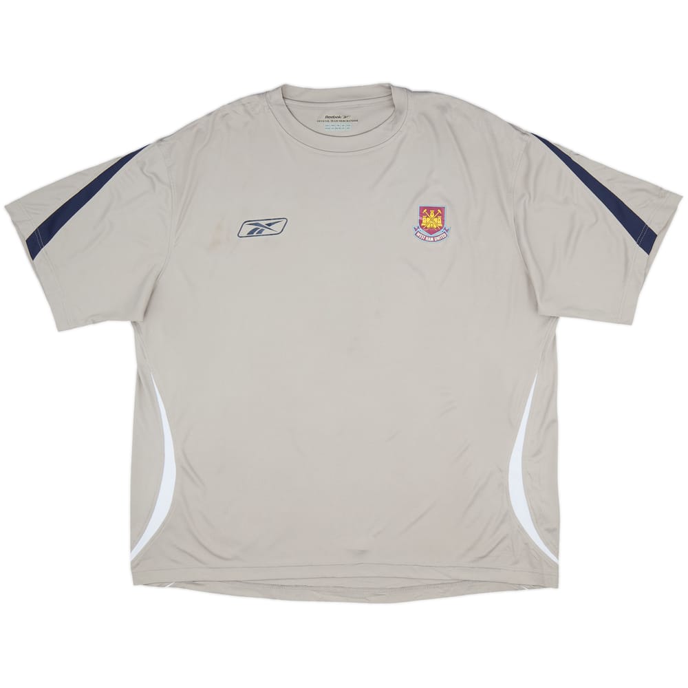 2004-05 West Ham Reebok Training Shirt - 8/10 - (XXL)