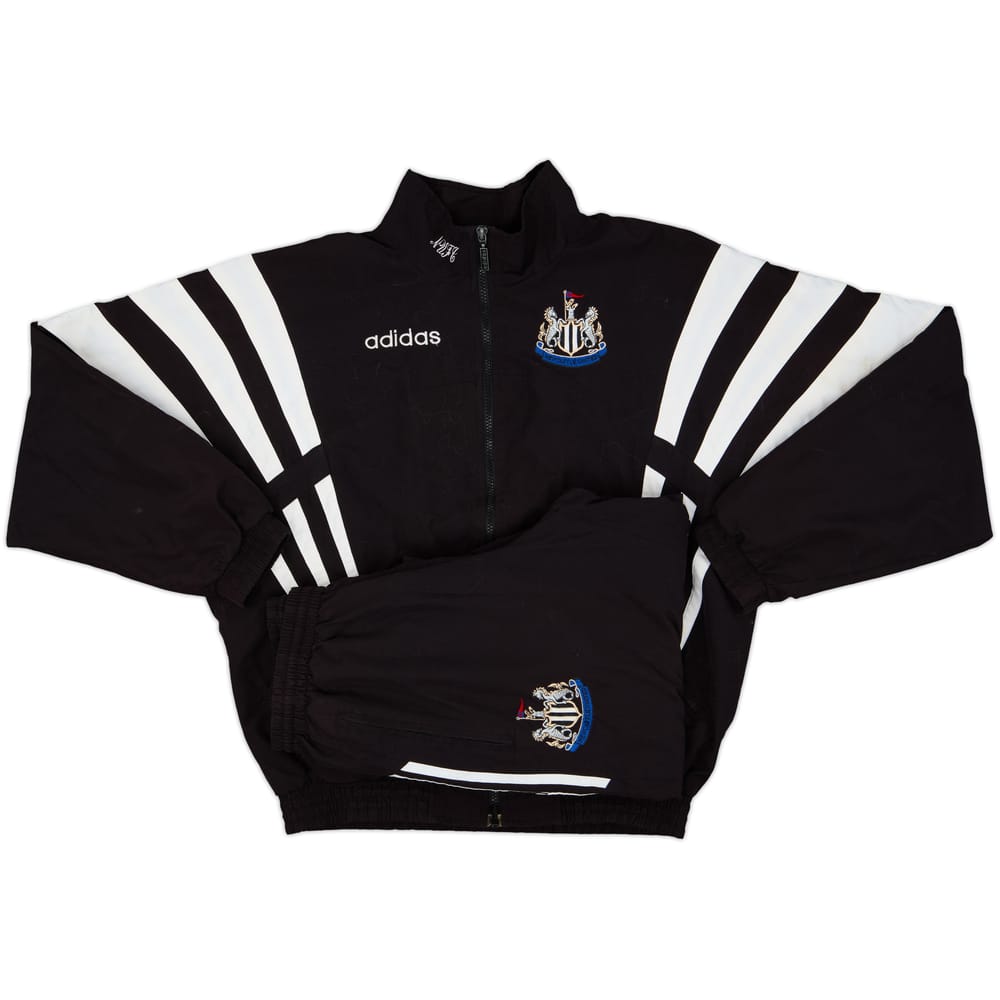 1995-96 Newcastle adidas Tracksuit - 7/10 - (S)