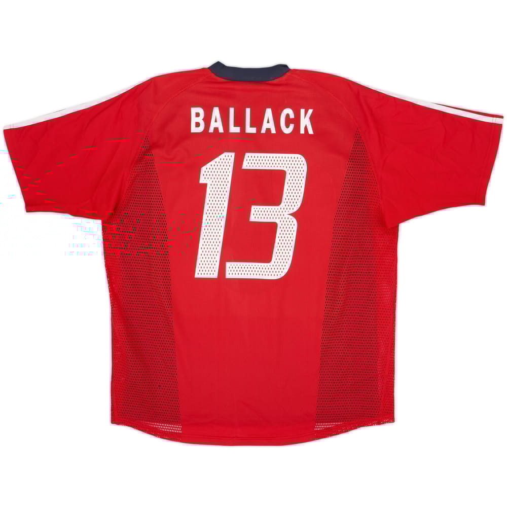 Camiseta versión jugador de la Liga de Campeones del Bayern Munich 2002-03 Ballack #13 - 6/10 - (L)