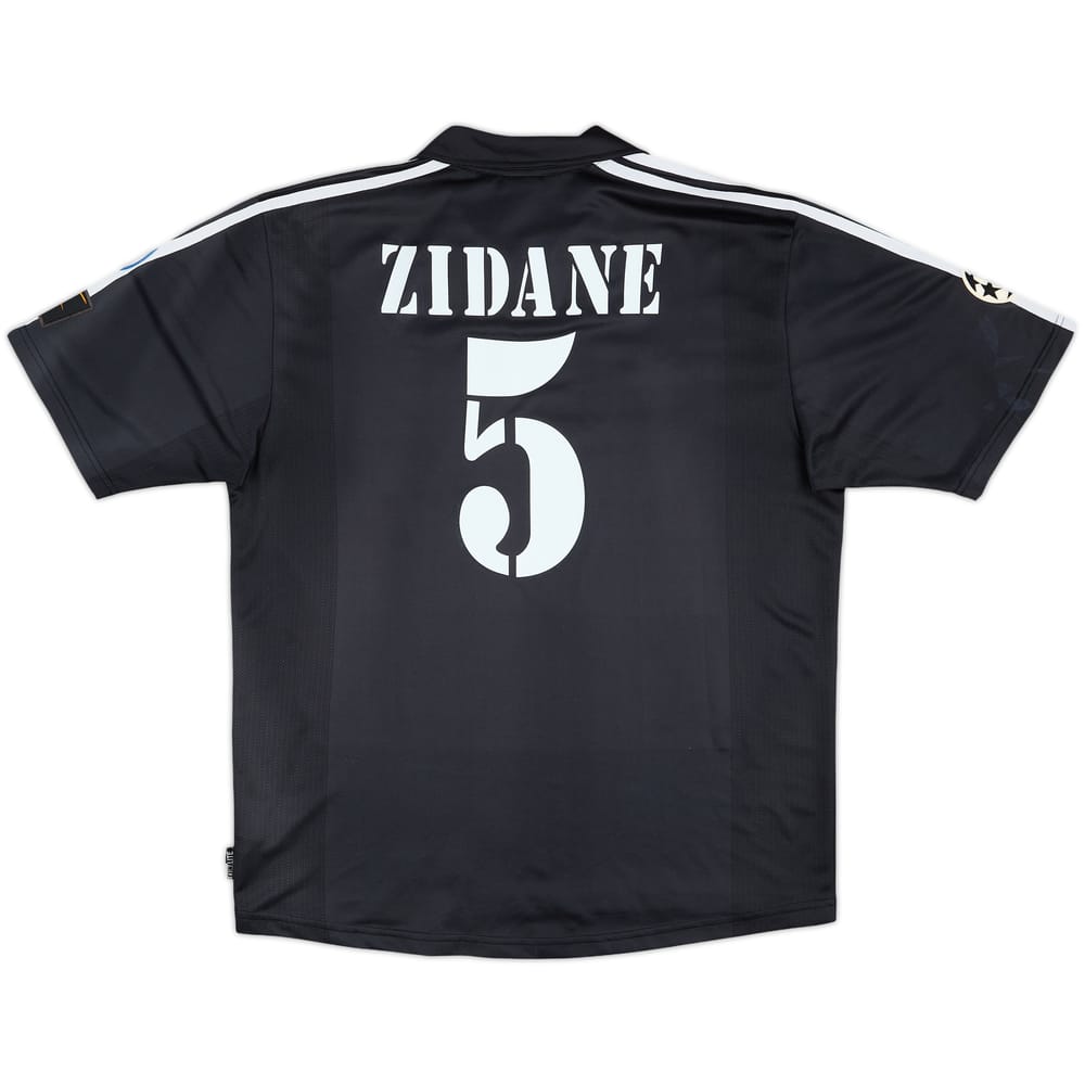 2002-03 Real Madrid Centenary Away Shirt Zidane #5 - 8/10 - (M)