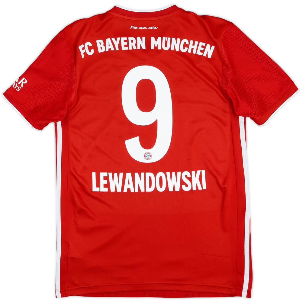 2020-21 Bayern Munich Home Shirt Lewandowski #9 - 7/10 - (S)