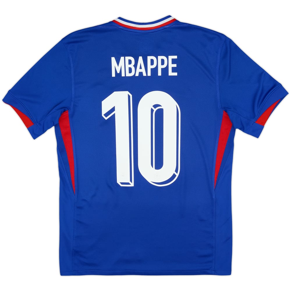 2024-25 France Home Shirt Mbappe #10 - 8/10 - (S)