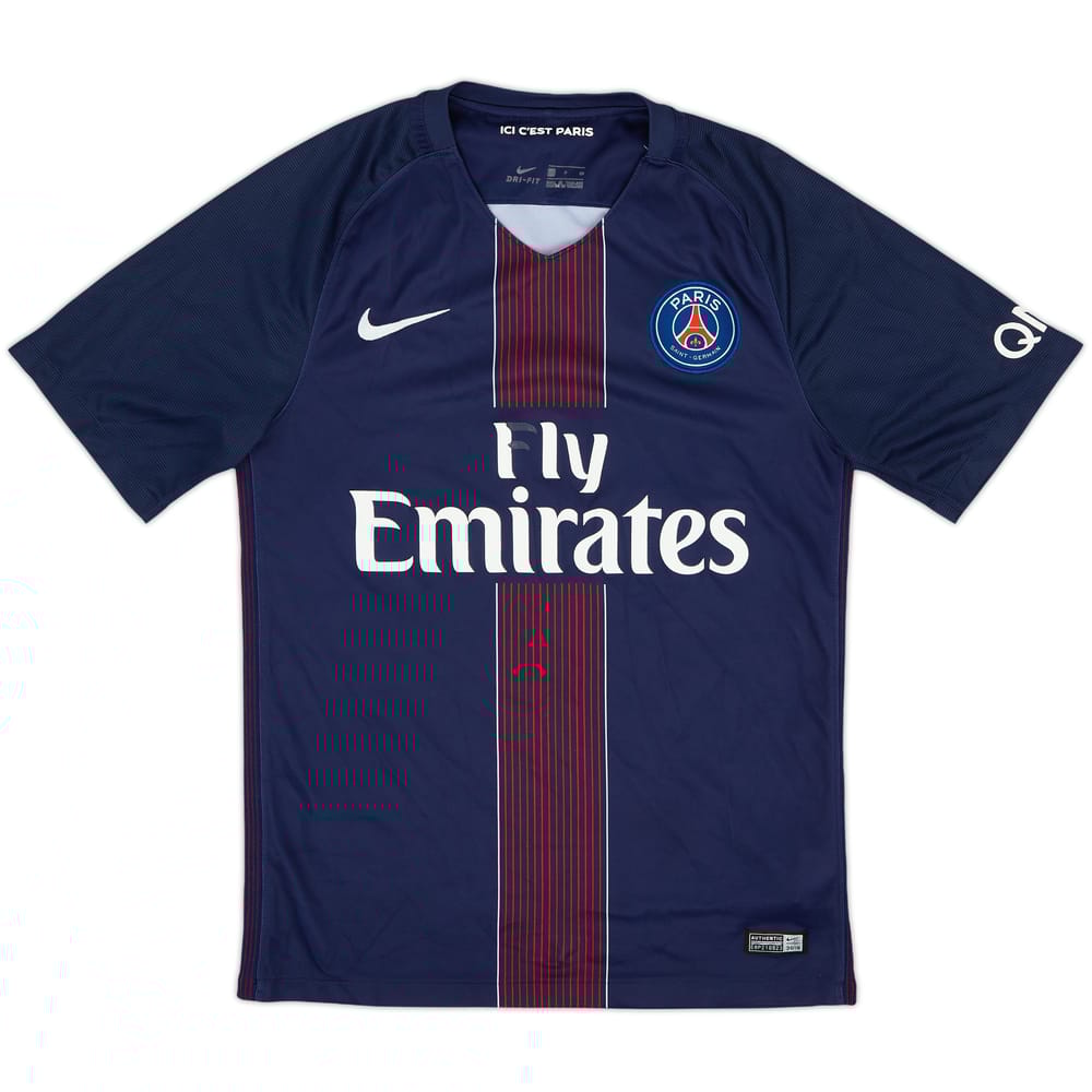 2016-17 Paris Saint-Germain Home Shirt - 4/10 - (S)
