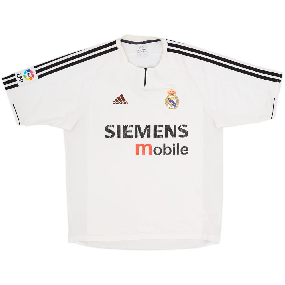 2003-04 Real Madrid Home Shirt - 5/10 - (M)