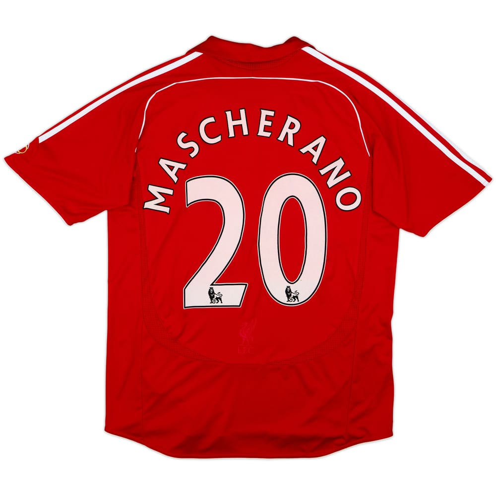 2006-08 Liverpool Home Shirt Mascherano #20 - 6/10 - (L)