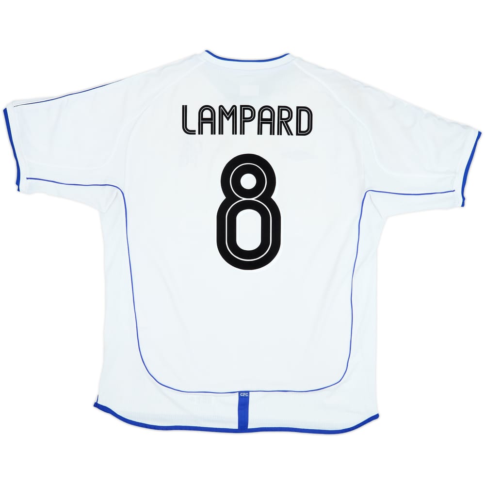 2001-03 Chelsea Away Shirt Lampard #8 - 6/10 - (XL)