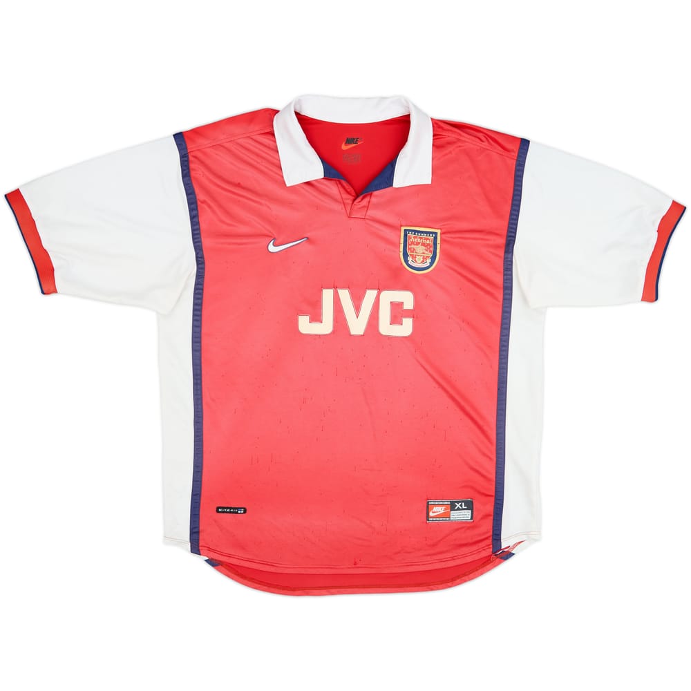 1998-99 Arsenal Home Shirt - 5/10 - (XL)