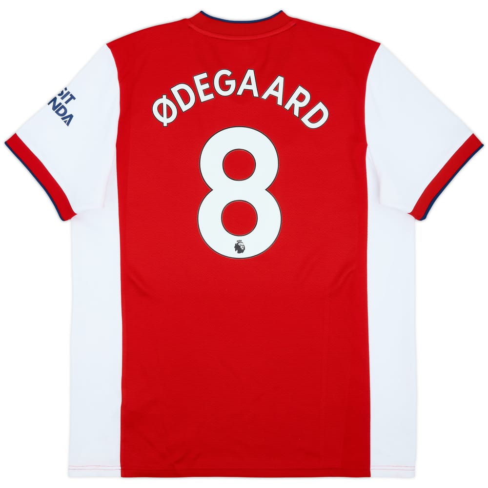 2021-22 Arsenal Home Shirt Odegaard #8 - 10/10 - (XL)