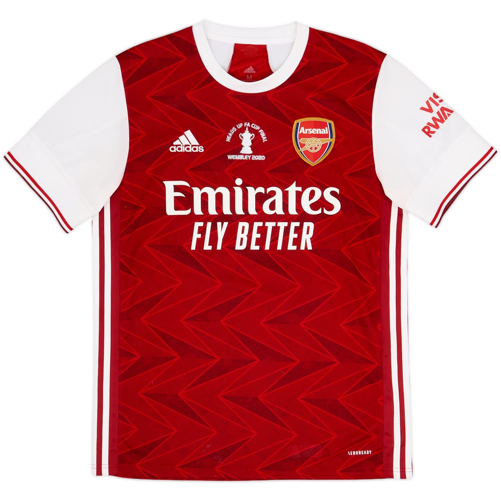 2020-21 Arsenal Home Shirt 'Always #14 Forward' - 5/10 - (M)