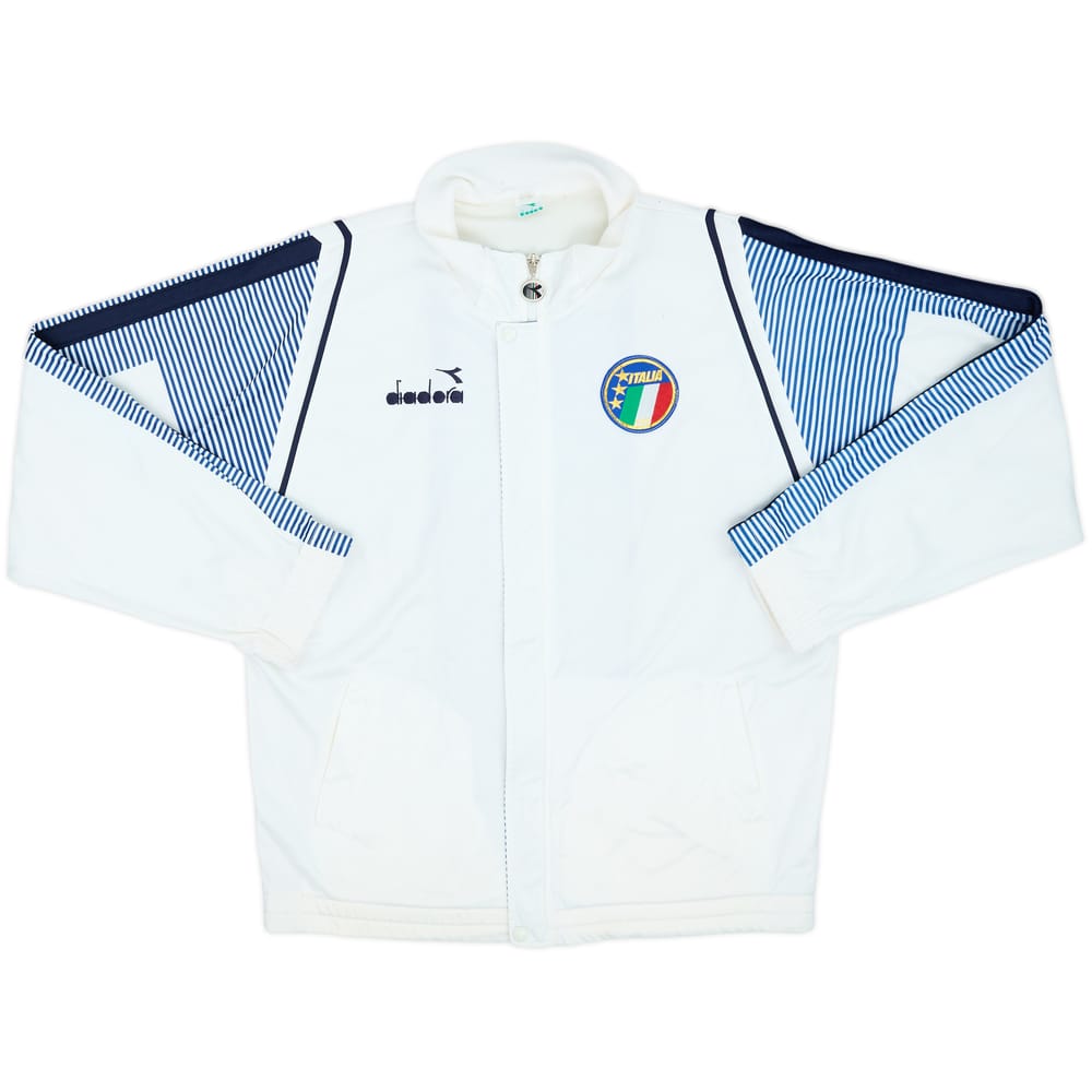 1988-90 Italy Diadora Track Jacket - 8/10 - (S)