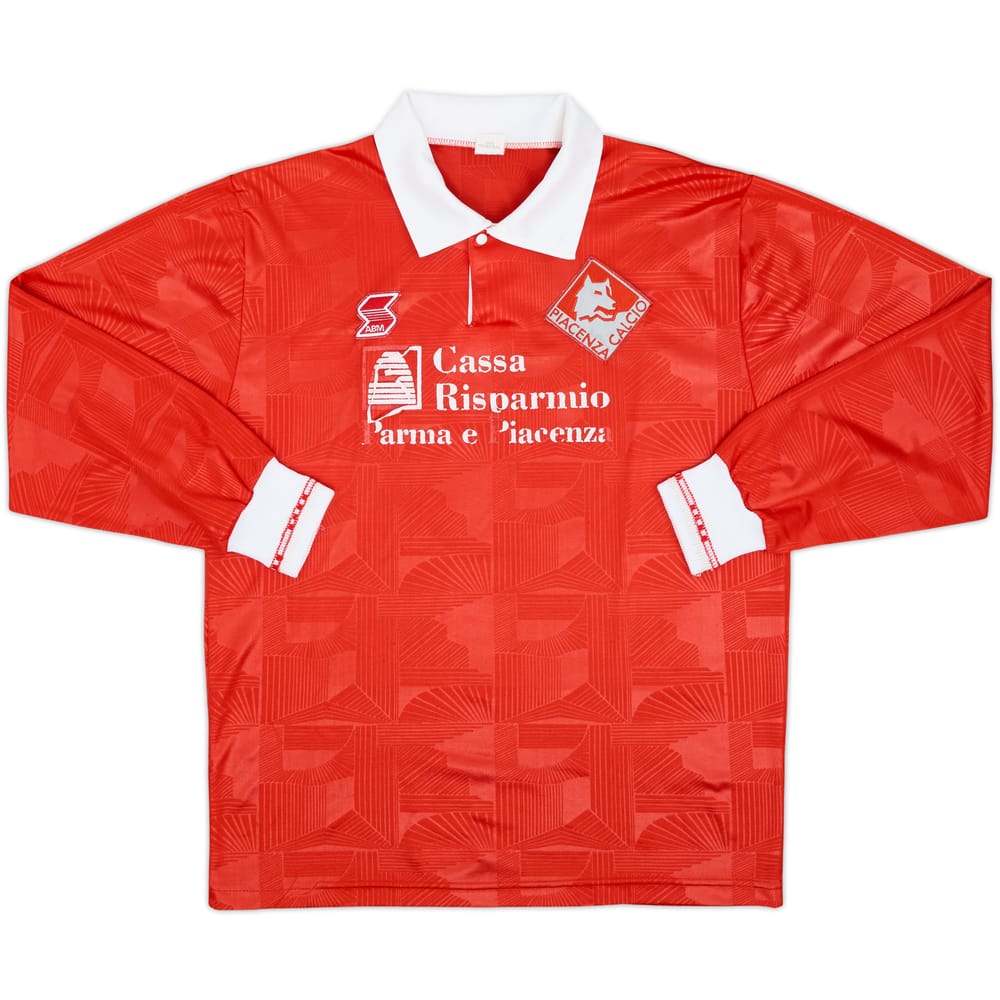 1995-96 Piacenza Home L/S Shirt - 4/10 - (M)