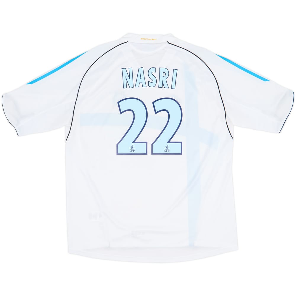 2005-06 Olympique Marseille Home Shirt Nasri #22 - 9/10 - (XL)