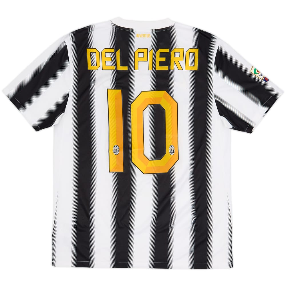 2011-12 Juventus Home Shirt Del Piero #10 - 6/10 - (L)
