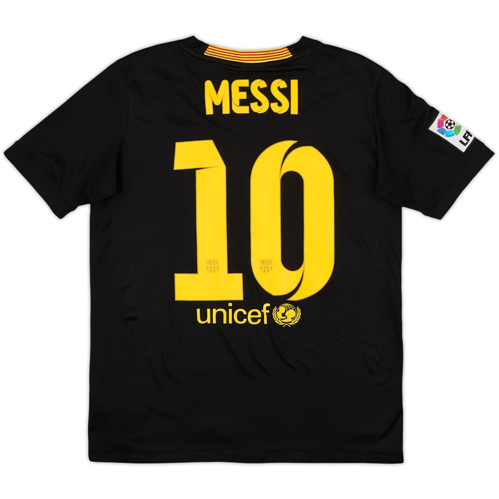 2013-14 Barcelona Third Shirt Messi #10 - 9/10 - (XL.Boys)