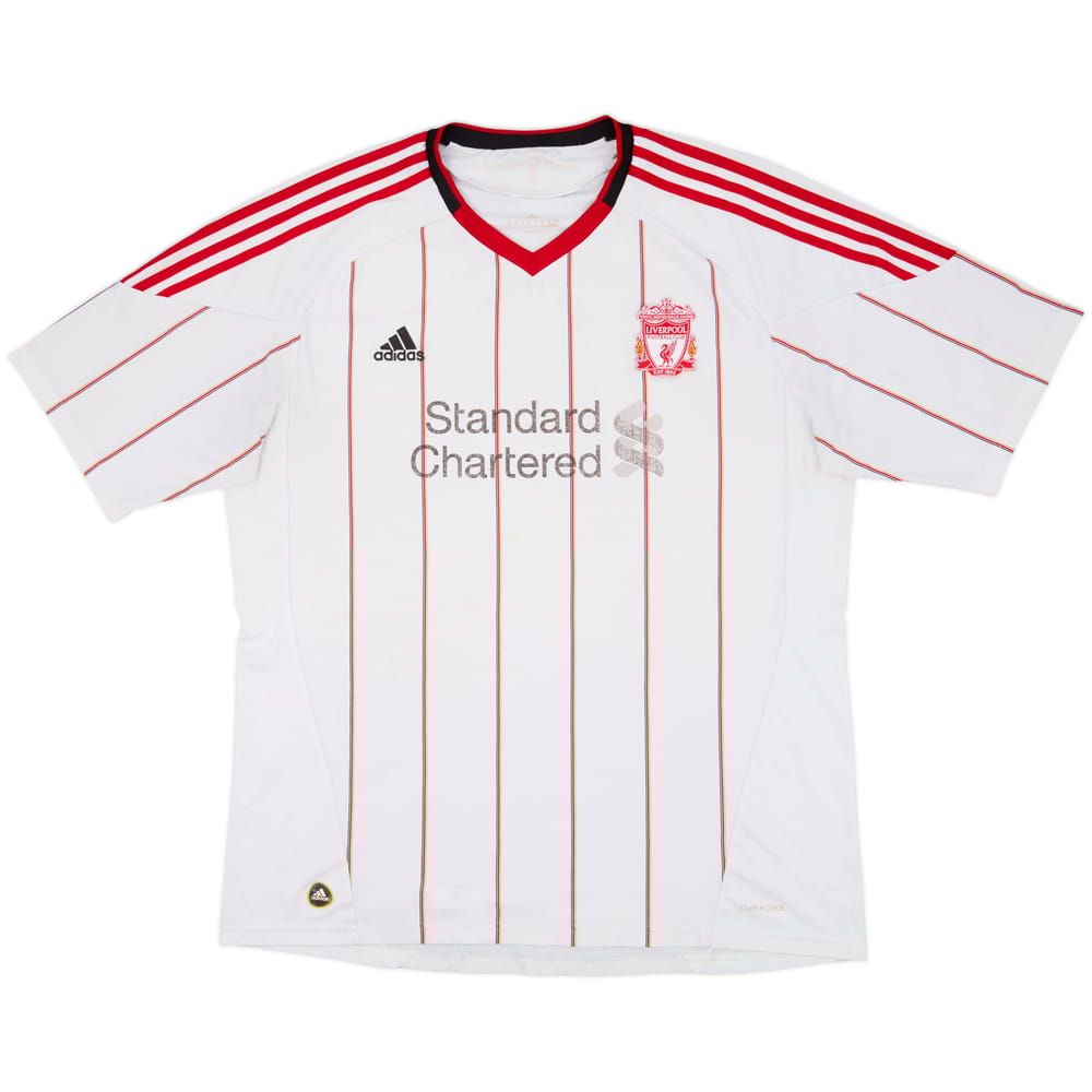 2010-11 Liverpool Away Shirt - 4/10 - (XL)