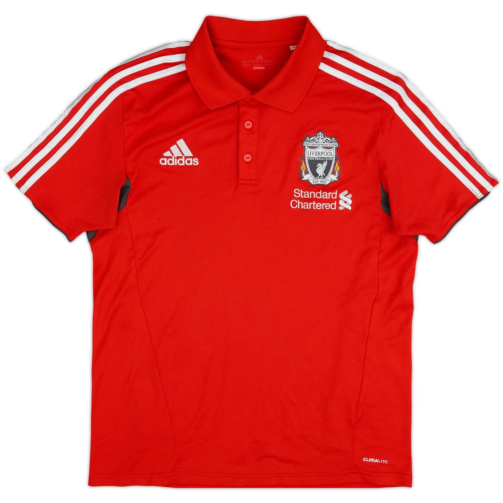2011-12 Liverpool adidas Polo - 8/10 - (M)