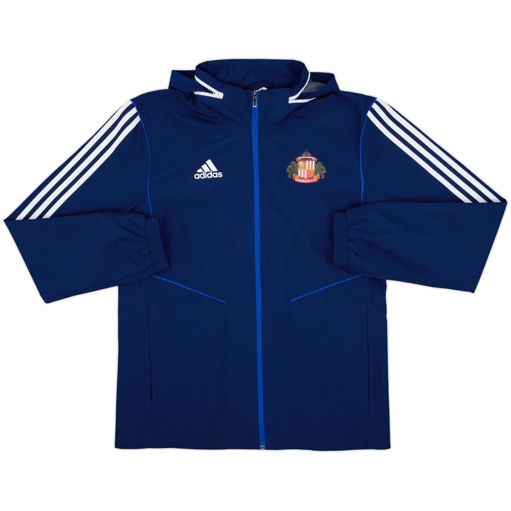 2019-20 Sunderland adidas Hooded Rain Jacket - 8/10 - (M)