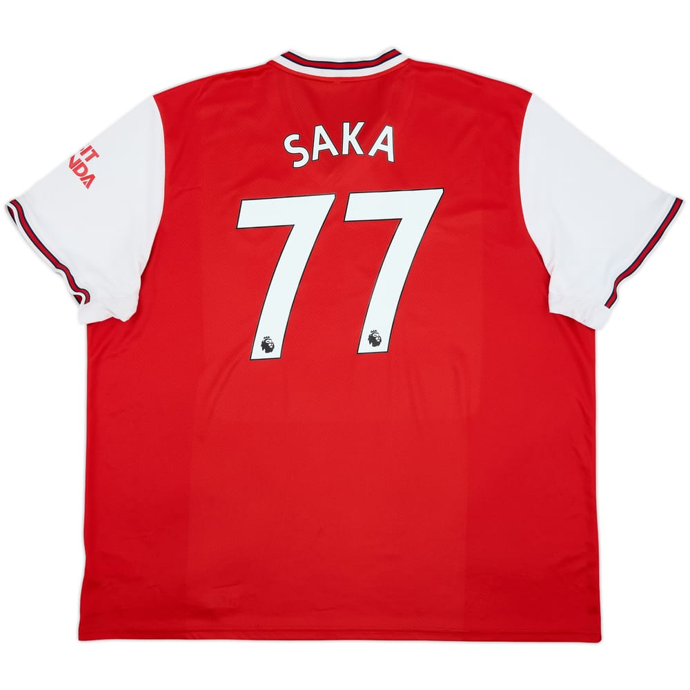 2019-20 Arsenal Camiseta Local Saka #77 - 7/10 - (3XL)