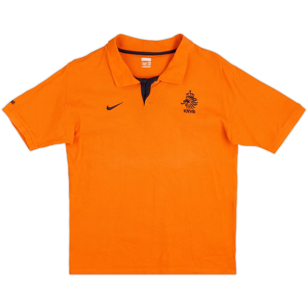 2008-09 Netherlands Nike Polo Shirt - 8/10 - (L)