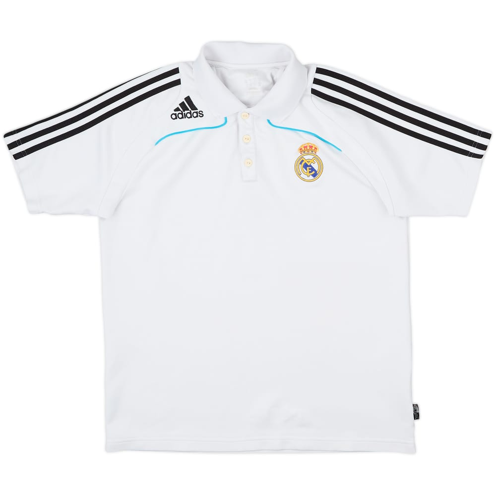 2008-09 Real Madrid adidas Polo Shirt - 8/10 - (M)