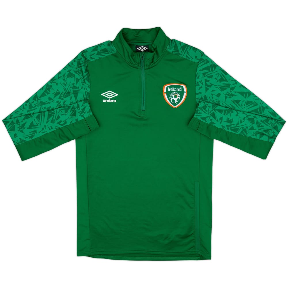 2020-21 Ireland Umbro 1/4 Zip Drill Top - 9/10 - (S)