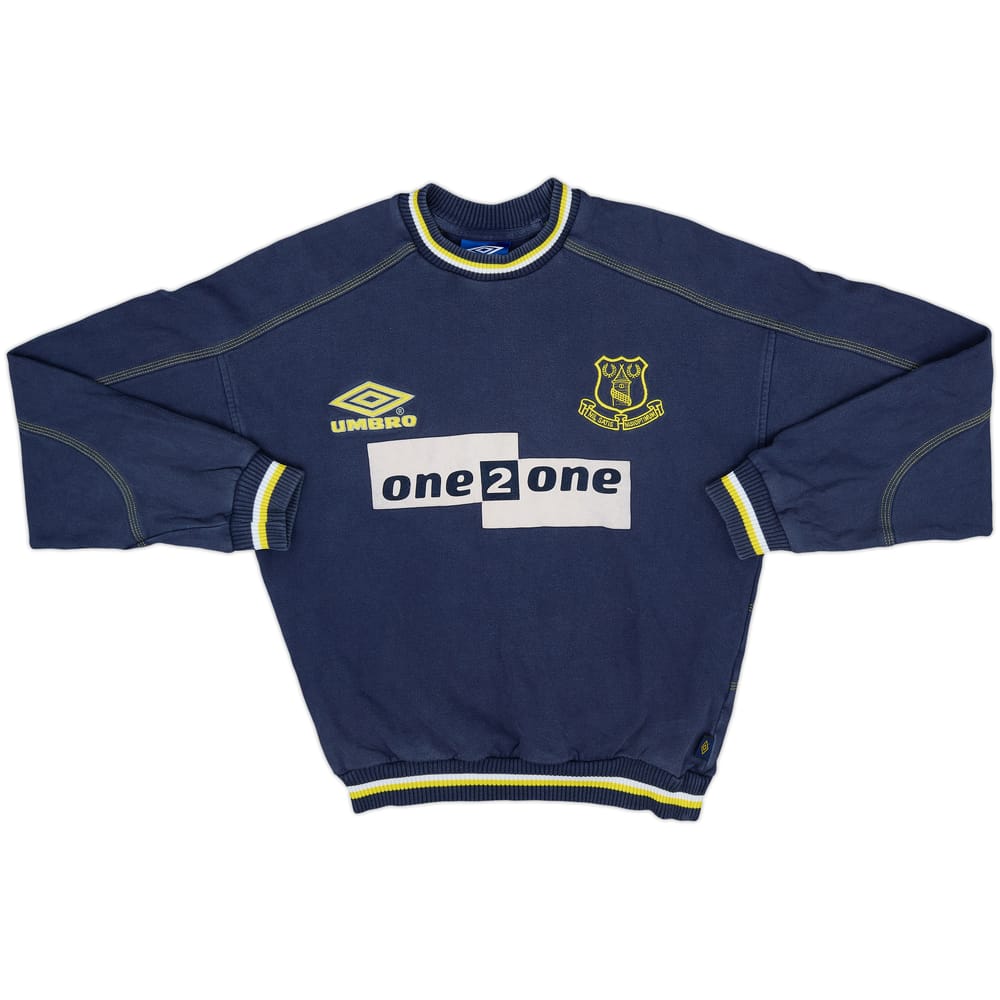 1998-99 Everton Umbro Sweat Top - 6/10 - (XL.Boys)