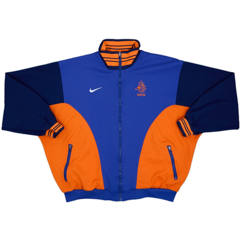 1996-97 Netherlands Player Issue Nike Track Jacket - 9/10 - (L)