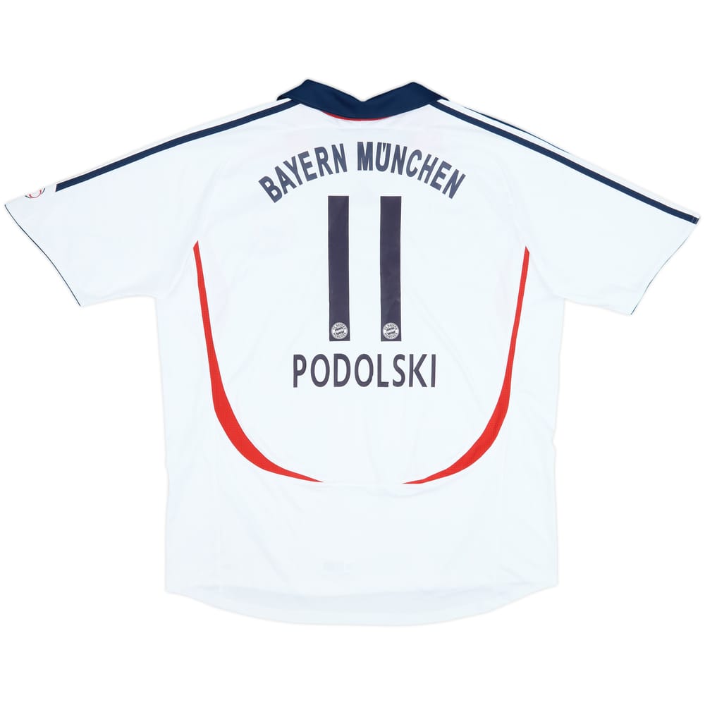 2006-07 Bayern Munich Away Shirt Podolski #11 - 7/10 - (XXL)