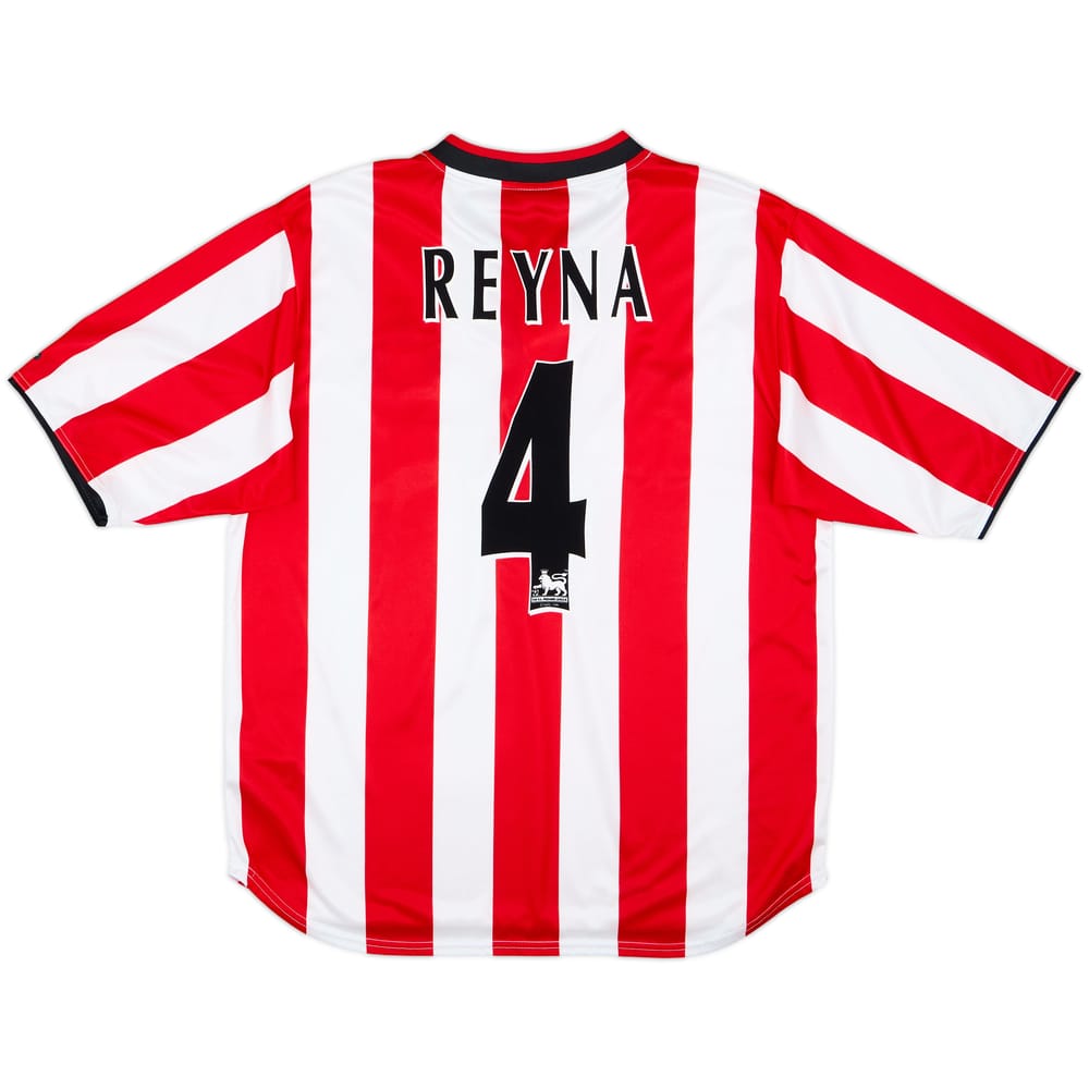 2000-02 Sunderland Home Shirt Reyna #4 (L)