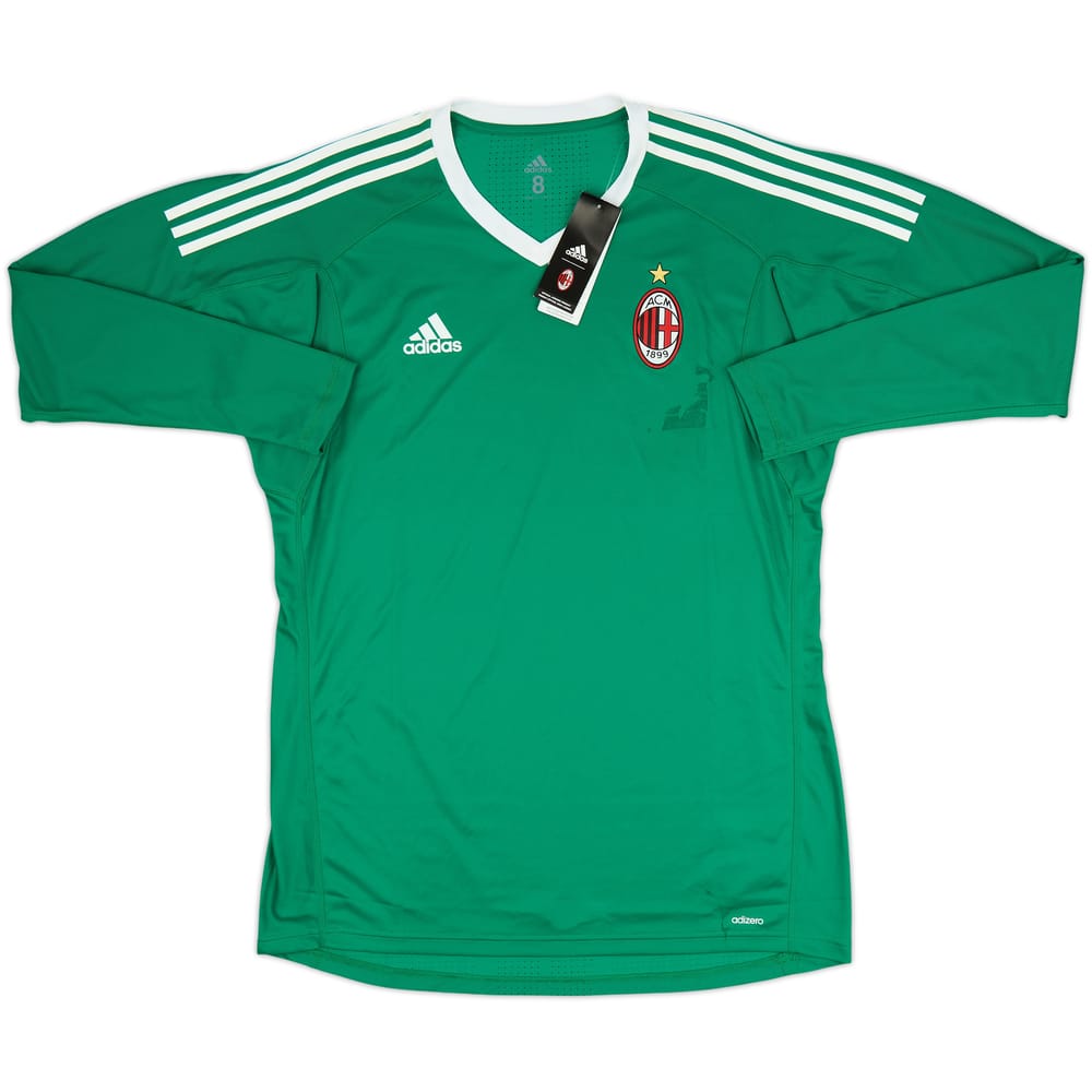 2017-18 AC Milan Player Issue GK Shirt (L)