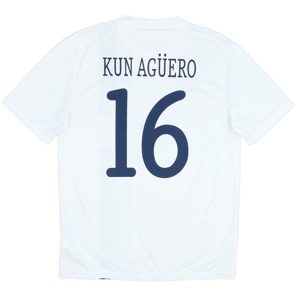 2013-14 Manchester City Third Shirt Kun Aguero #16 - 6/10 - (M)