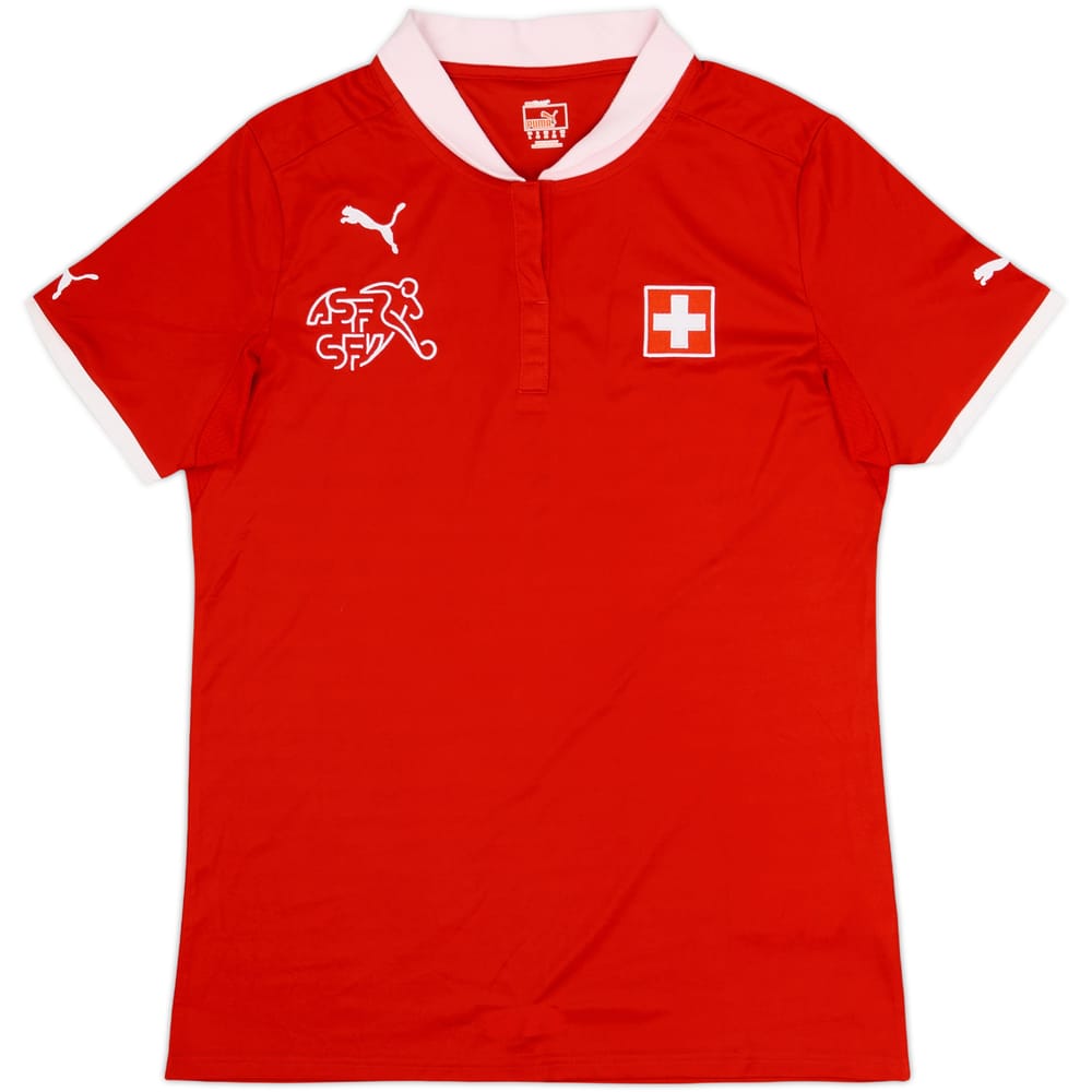 2012-13 Switzerland Women's Home Shirt - 8/10 - (Women's L)