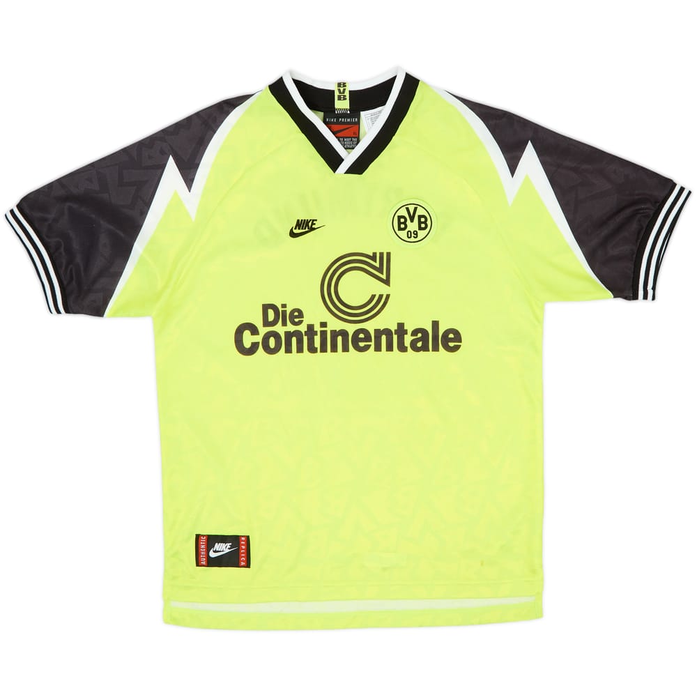 1995-96 Borussia Dortmund Camiseta Local - 8/10 - (XL.Boys)