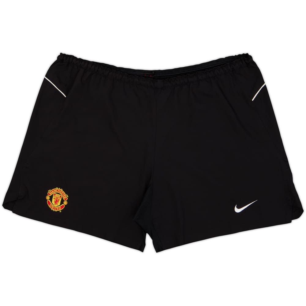 2004-06 Manchester United Home Shorts - 5/10 - (XL)