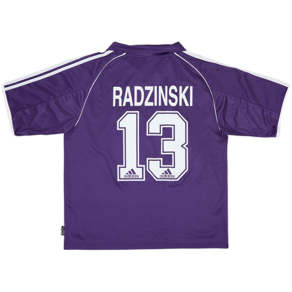 1999-00 Anderlecht Away Shirt Radzinski #13 - 8/10 - (L)