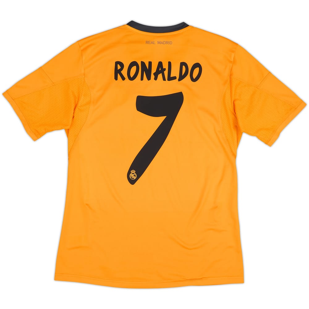 2013-14 Real Madrid Third Shirt Ronaldo #7 - 8/10 - (XL.Boys)