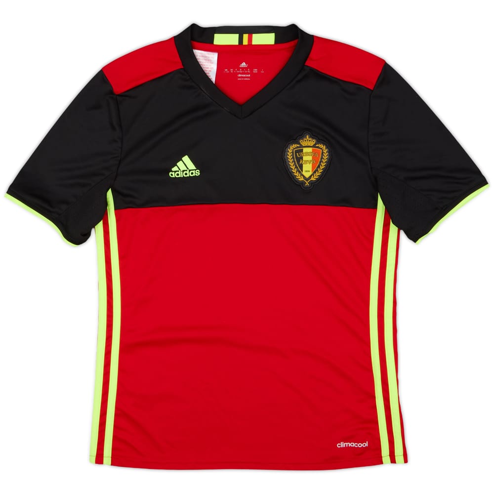2016-17 Belgium Home Shirt - 8/10 - (M.Boys)