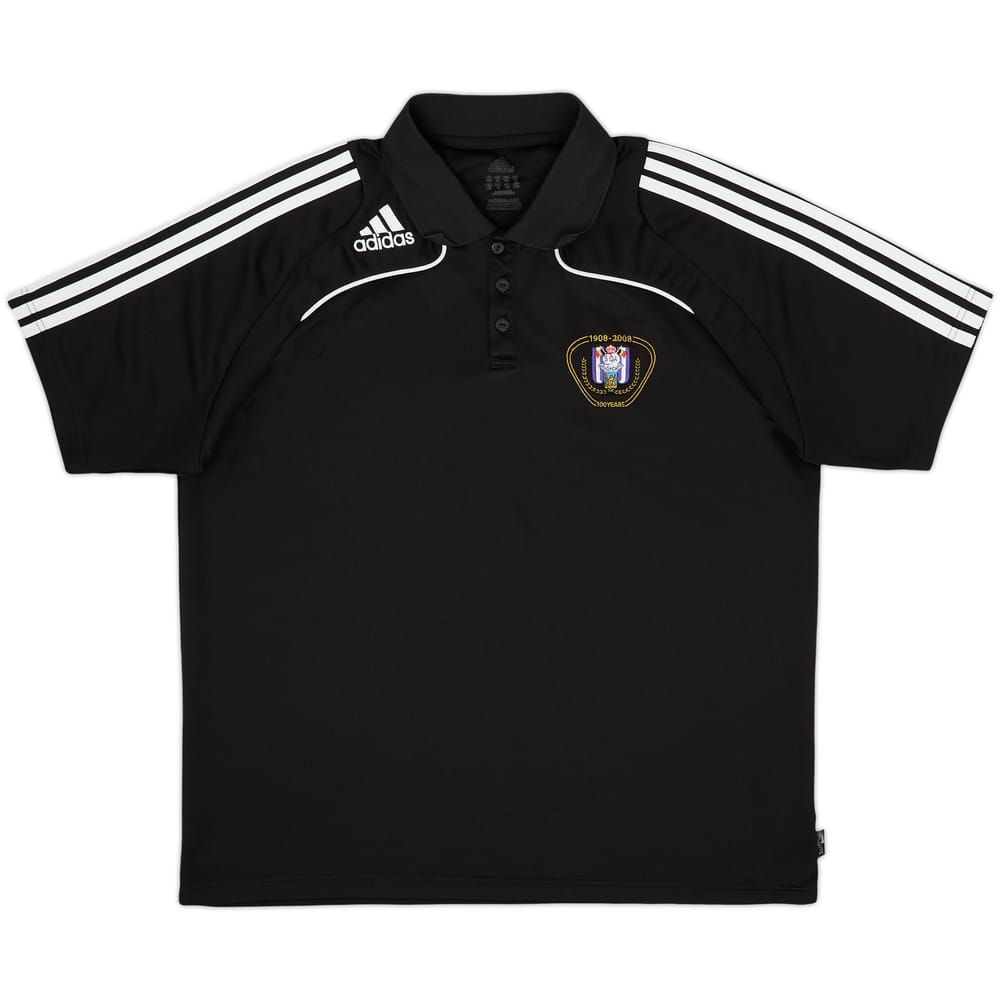 2008-09 Anderlecht adidas Polo Shirt - 8/10 - (XL)