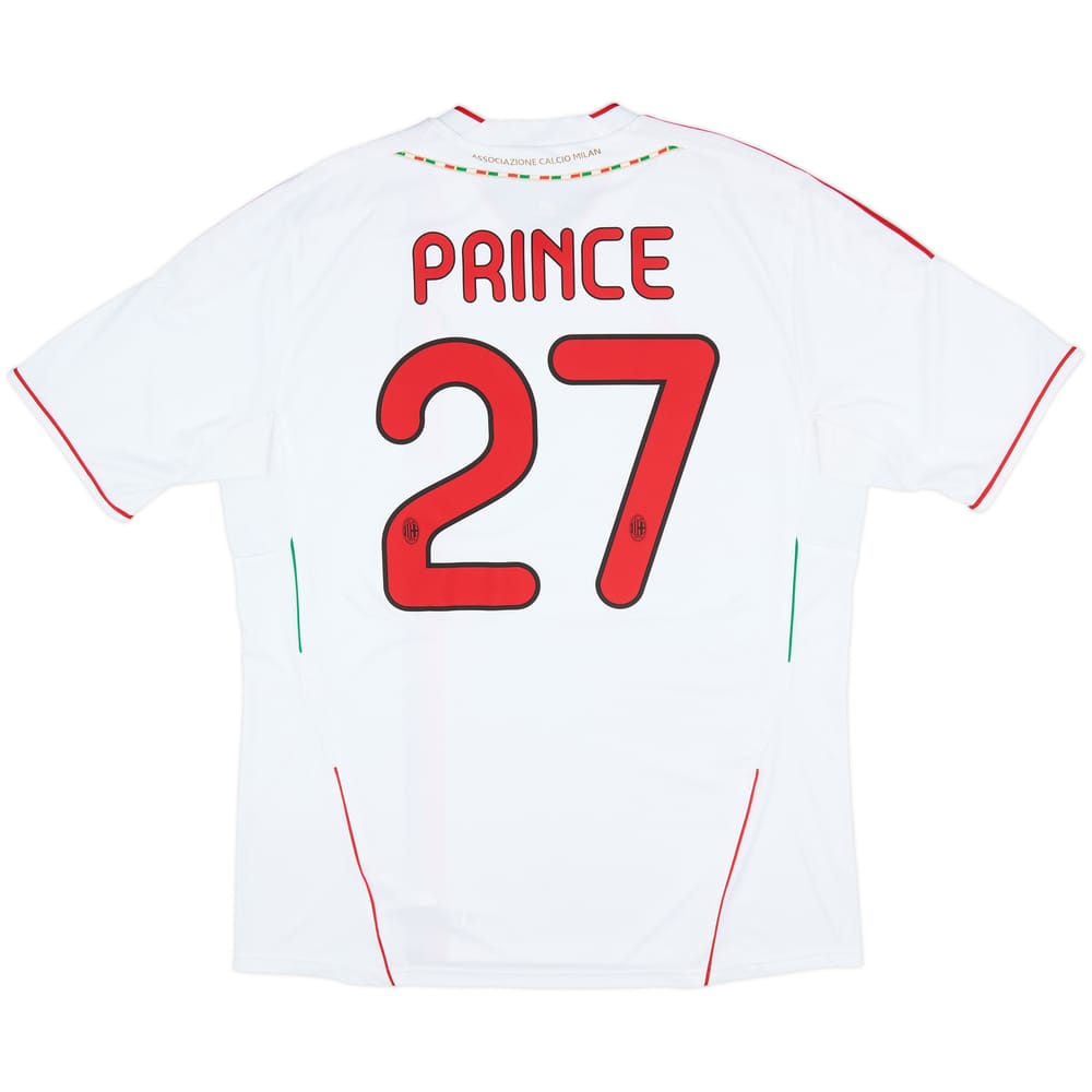 2011-12 AC Milan Away Shirt Prince #27 - 8/10 - (XL)