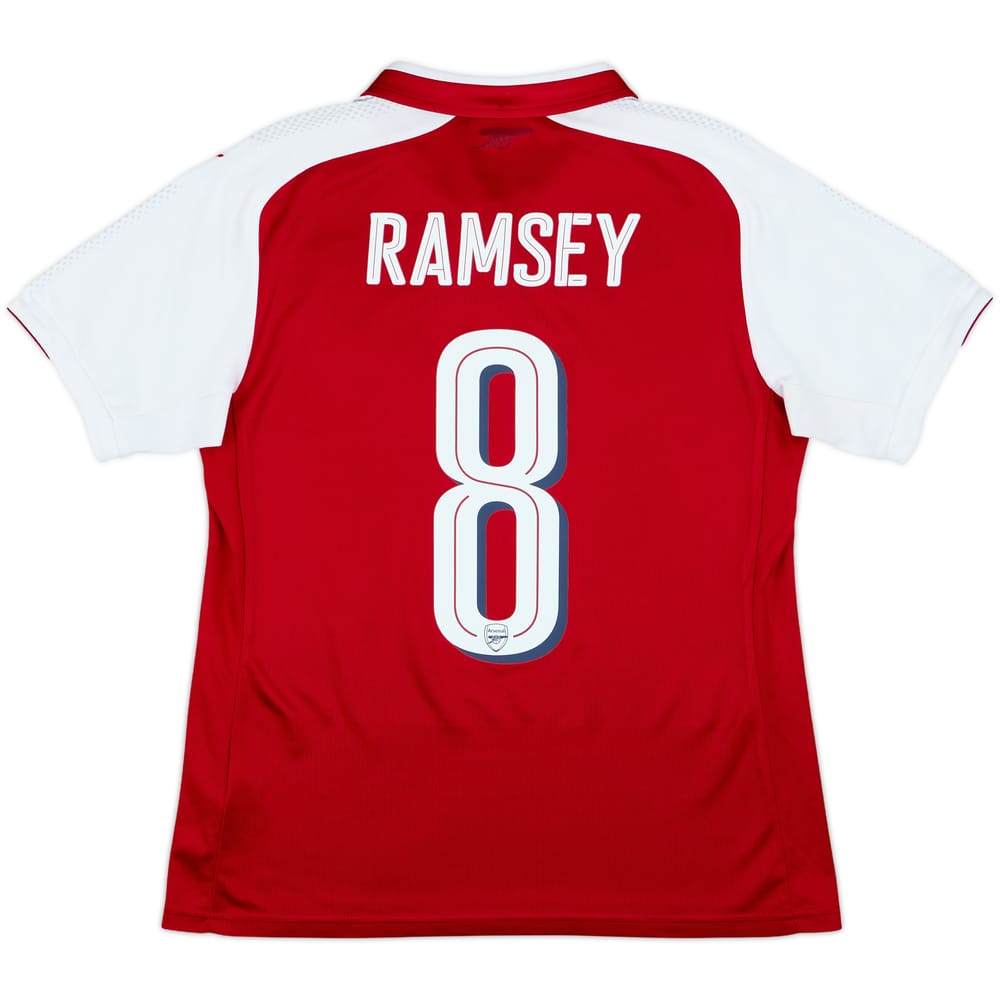 2017-18 Arsenal Home Shirt Ramsey #8 - 6/10 - (Women's M)