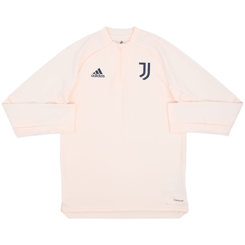 2020-21 Juventus adidas 1/4 Zip Drill Top - 10/10 - (XL.Boys)