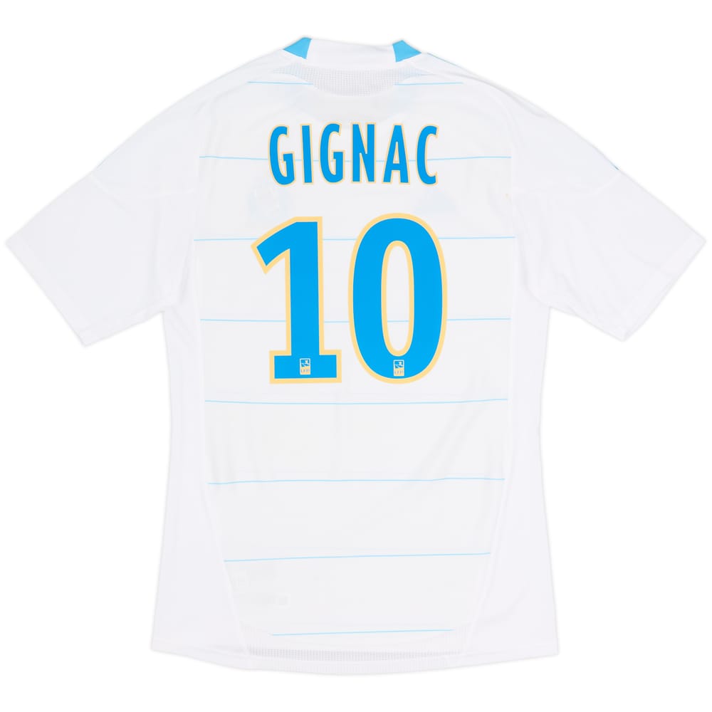 2010-11 Olympique Marseille Home Shirt Gignac #10
