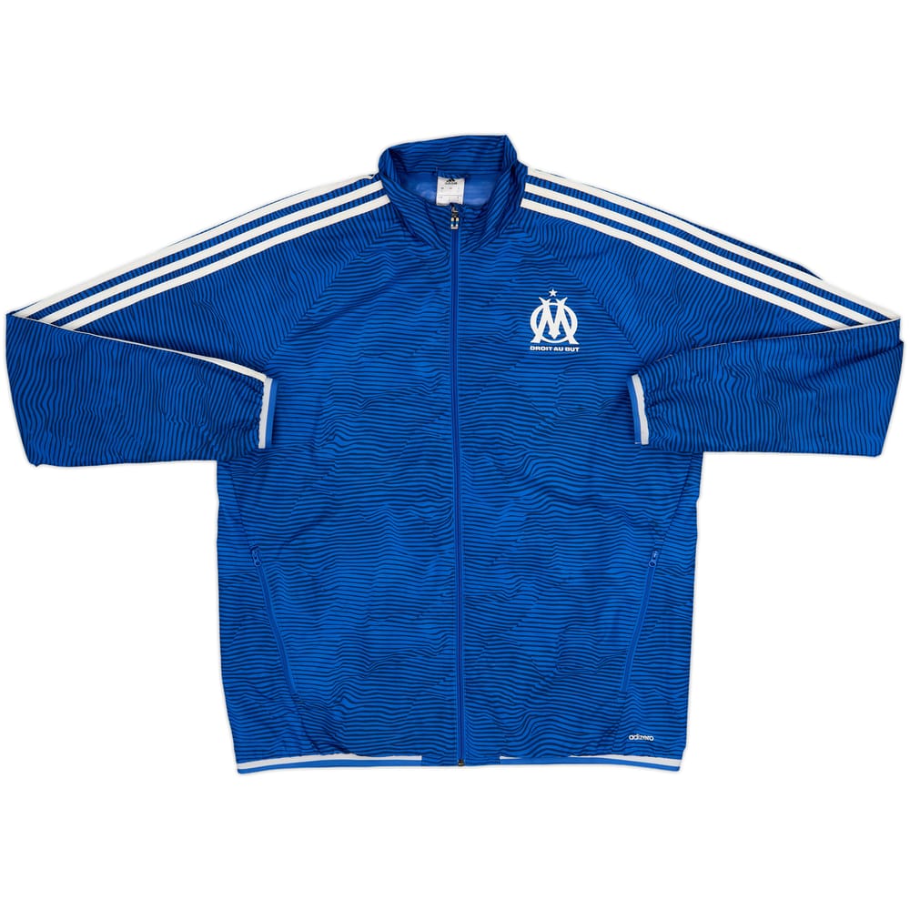 2015-16 Olympique Marseille Chaqueta de chándal adidas - 8/10 - (L)