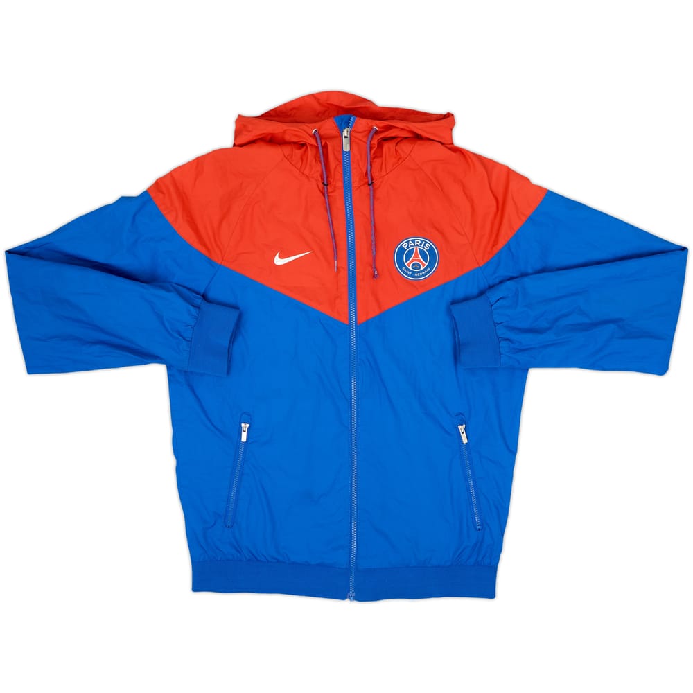 2018-19 Paris Saint-Germain Nike Hooded Track Jacket - 8/10 - (S)