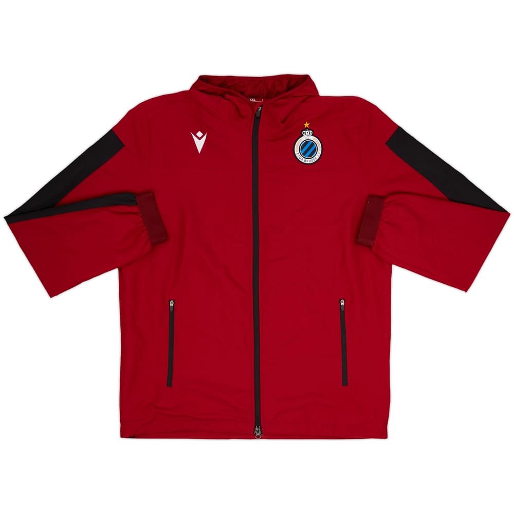 2019-20 Club Brugge Macron Chaqueta de chándal con capucha - 7/10 - (XXL)