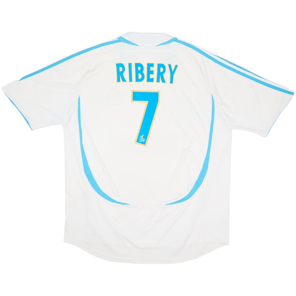 2006-07 Olympique Marseille Home Shirt Ribery #7 - 5/10 - (XL)