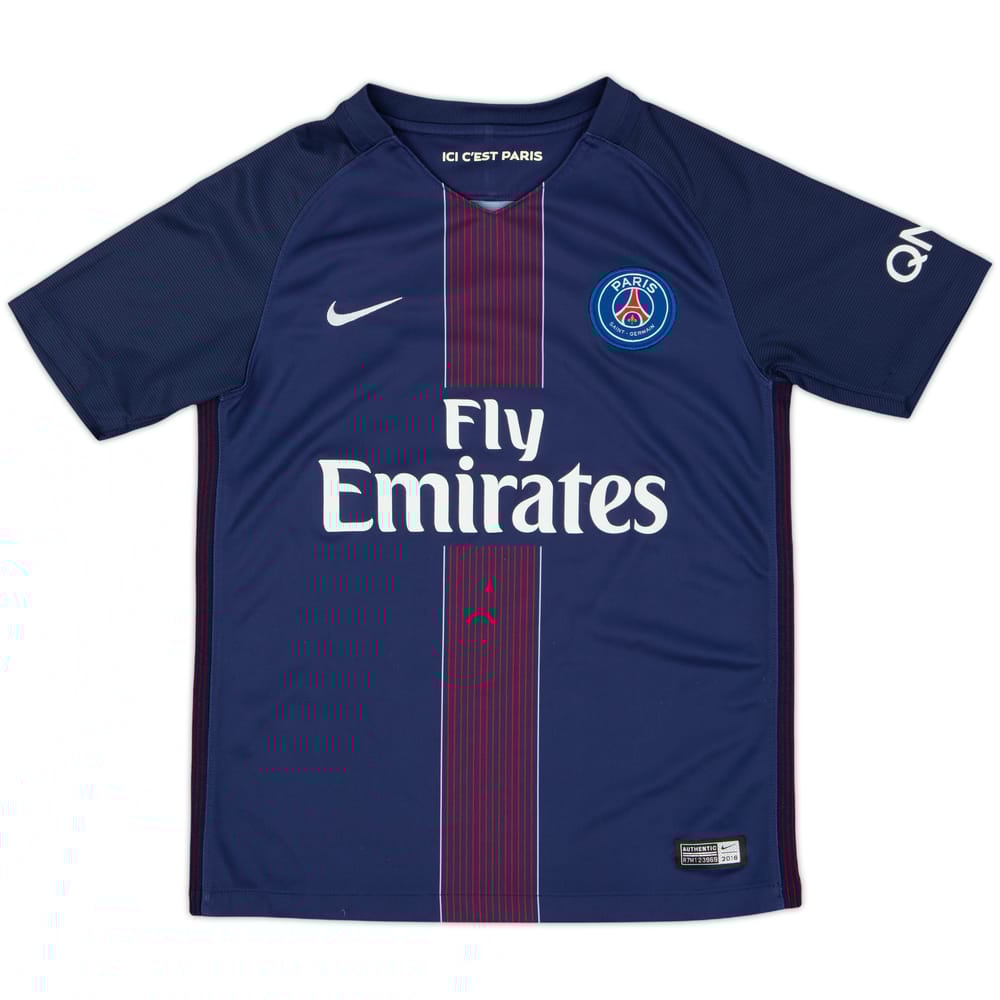 2016-17 Paris Saint-Germain Home Shirt - 6/10 - (M.Boys)