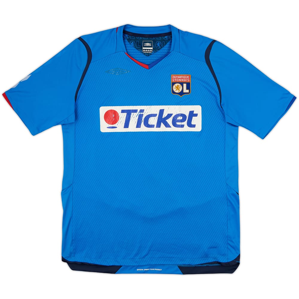 2008-09 Lyon Camiseta Visitante - 4/10 - (L)